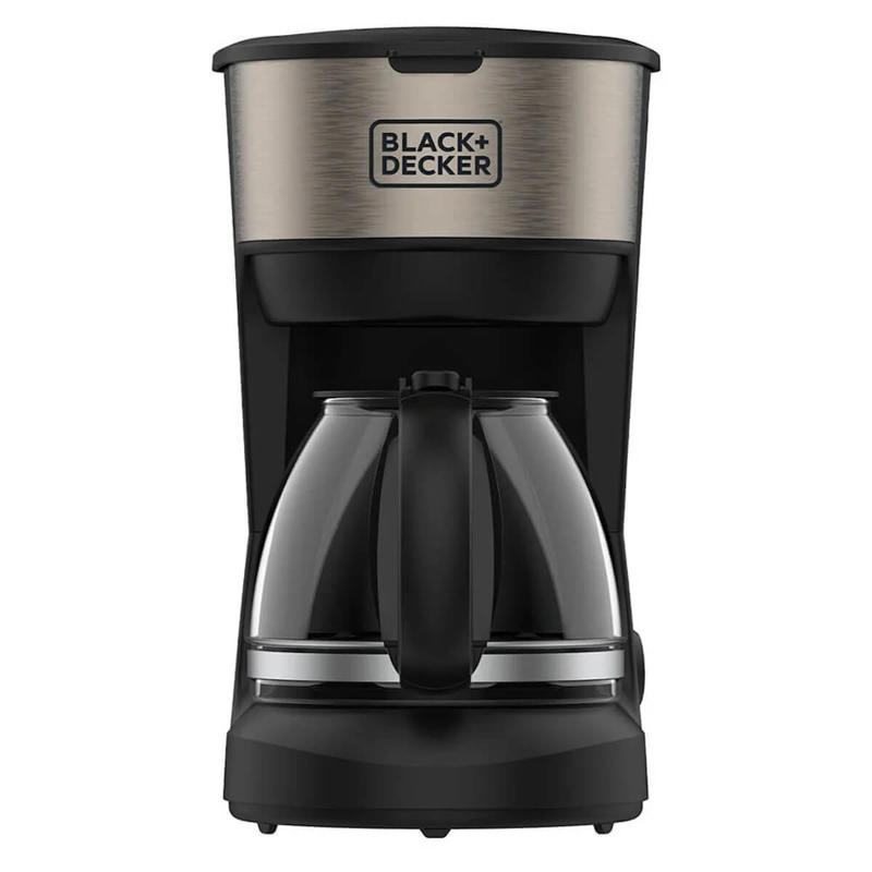 Kaffemaskine Black + Decker /6 kopper 600W sort