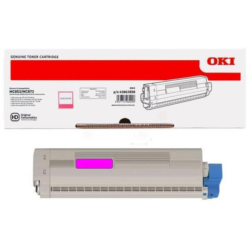 Laserpatron OKI MC853/MC873 magenta 7,3K