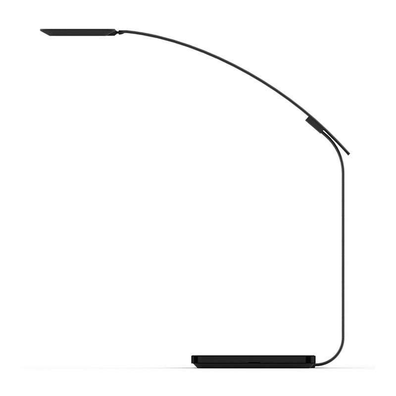 Lampe Unilux TimeLight t/bord LED sort