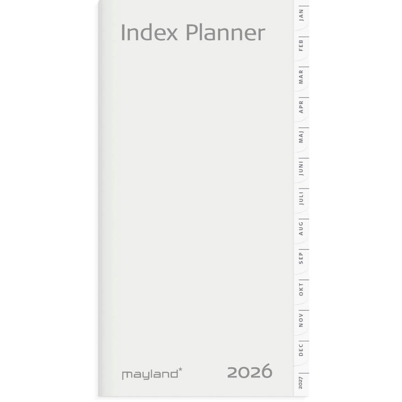 Index Planner månedskalender REFILL 2026