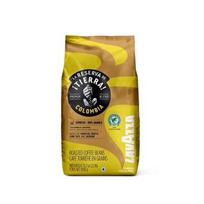 Kaffe Espressobønner Lavazza Tierra Colombia 1kg/stk