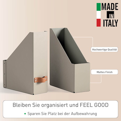 Tidsskriftsamler Leitz Puro A4 sand beige /2