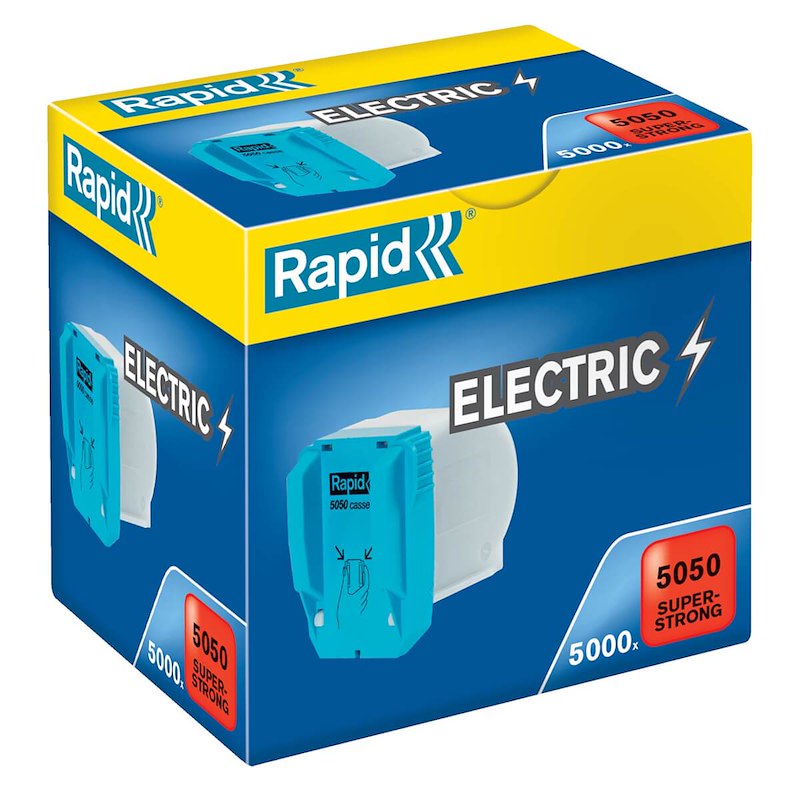 Hæfteklamme Rapid 5050 kassette 5000stk/pk