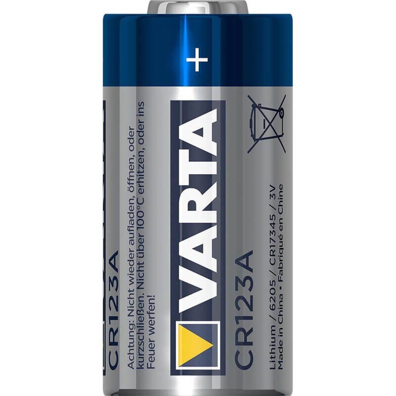 Batteri Varta Lithium Photo CR123A 1stk/pk.