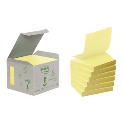 Blok Post-it blok R330 Miljø Z-notes 76x76mm  pk/6