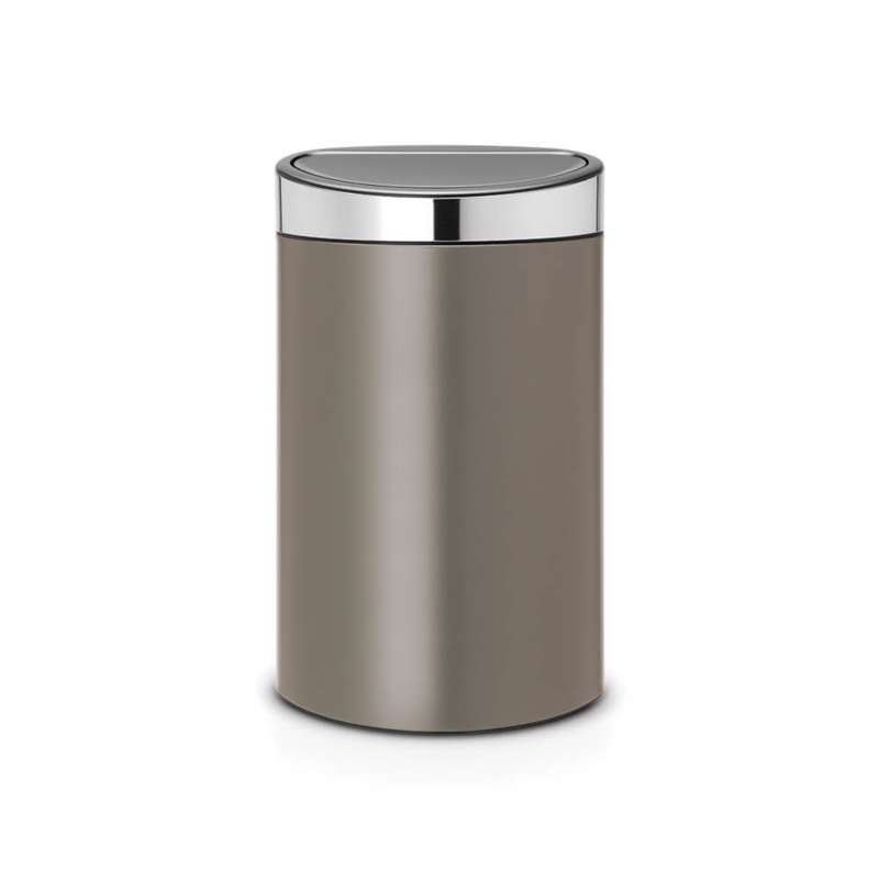 Pedalspand Brabantia Touch Bin 40l Mat platinum