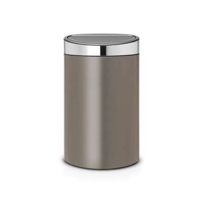 Pedalspand Brabantia Touch Bin 40l Mat platinum
