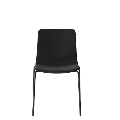 Kantinestol FourSure 44 fuldpol. 60083, sort lak m. filt