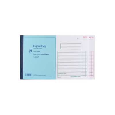 Duplikatbog 10027 148x200 mm