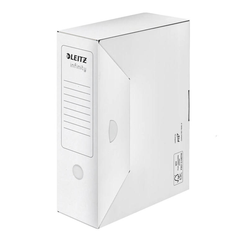 Arkivæske Leitz Infinity A4 100mm hvid