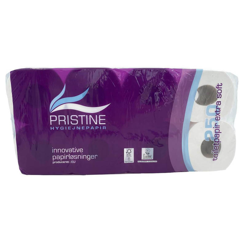 Toiletpapir Pristine Extra soft T4 3-lag nyfiber 33,75m /72