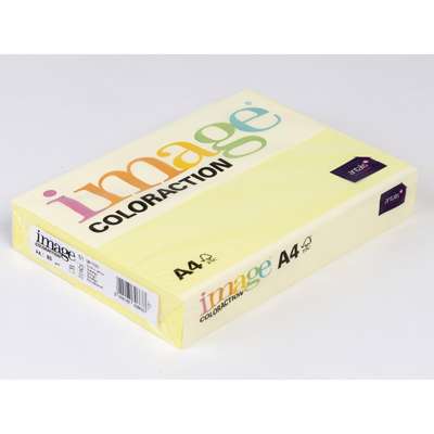 Kopipapir Image Coloraction A4 80g citrongul ZG34 500ark/pk