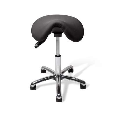 Sadelstol Vela Samba 400 stof sort