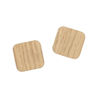 Magnet Superstærk Naga egefiner 2,5x2,5cm træ 2stk/pk