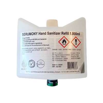 Hånddesinfektion Serumony Refill t/dispenser 1l /5