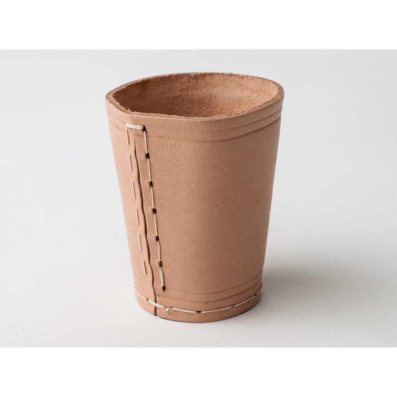 Raflebæger læder naturfarvet