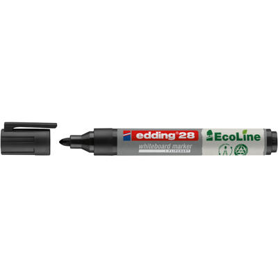 Whiteboard marker Edding 28 EcoLine sort 1,5-3mm rund