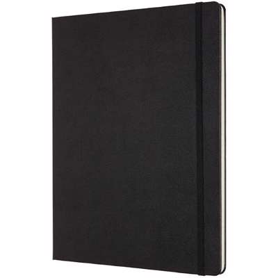 Notesbog Moleskine Pro hard linieret XXL 21,6x27,9cm sort