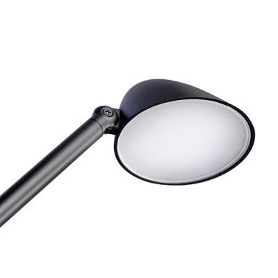 Lampe Unilux Jack t/bord m/USB-port LED sort