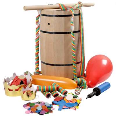 Fastelavnstønde Creas 54cm bøg stor m/tilb.