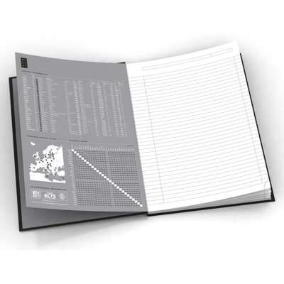 Notesbog A5 Oxford European 90 g lin.