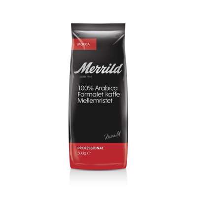 Kaffe Merrild Mocca 500g/ps x 16