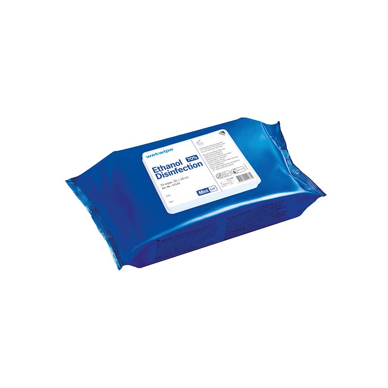 Desinfektionsserviet Wet Wipes mini 30x20cm pk./25