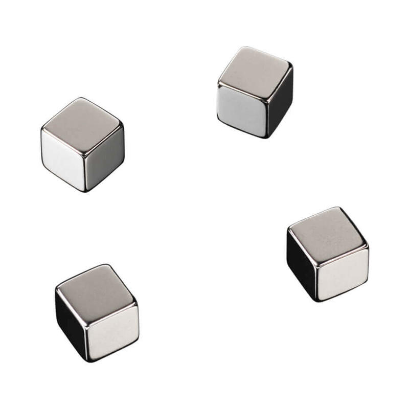 Magneter Naga cube stål 10x10x10mm 4stk/pak