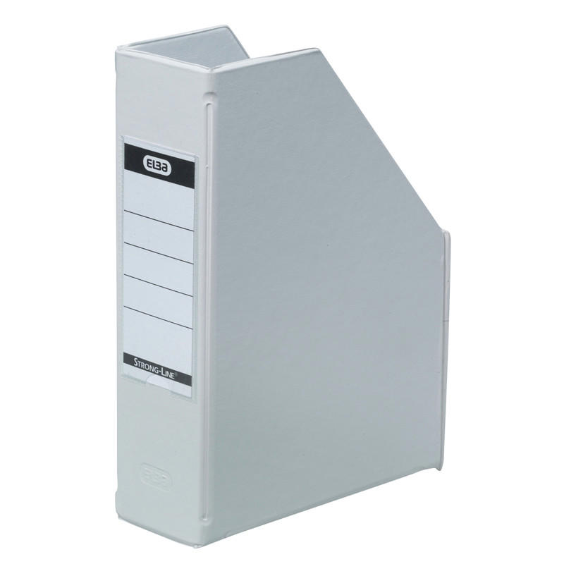 Tidsskriftsamler ELBA A5 maxi hvid ryg:6,5cm