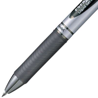 Rollerpen Pentel EnerGel sort 0,7mm BL77-A