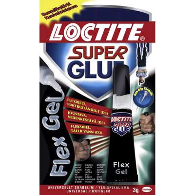 Lim Loctite Super Glue Power Flex lim 3g/tube