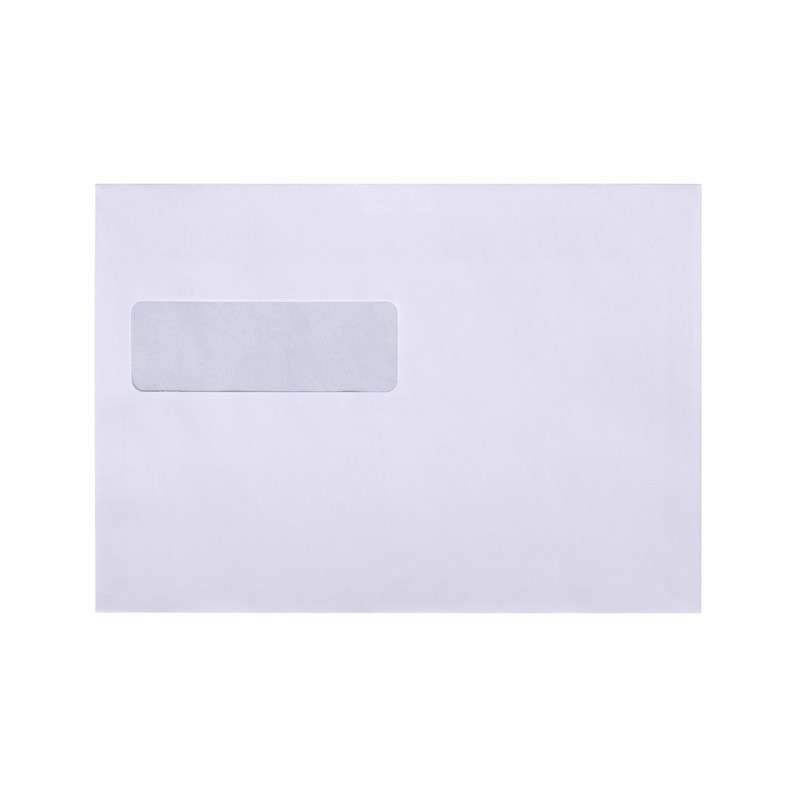 Kuvert C5 m/rude NP m/dækstr. Mailman 500stk/pk