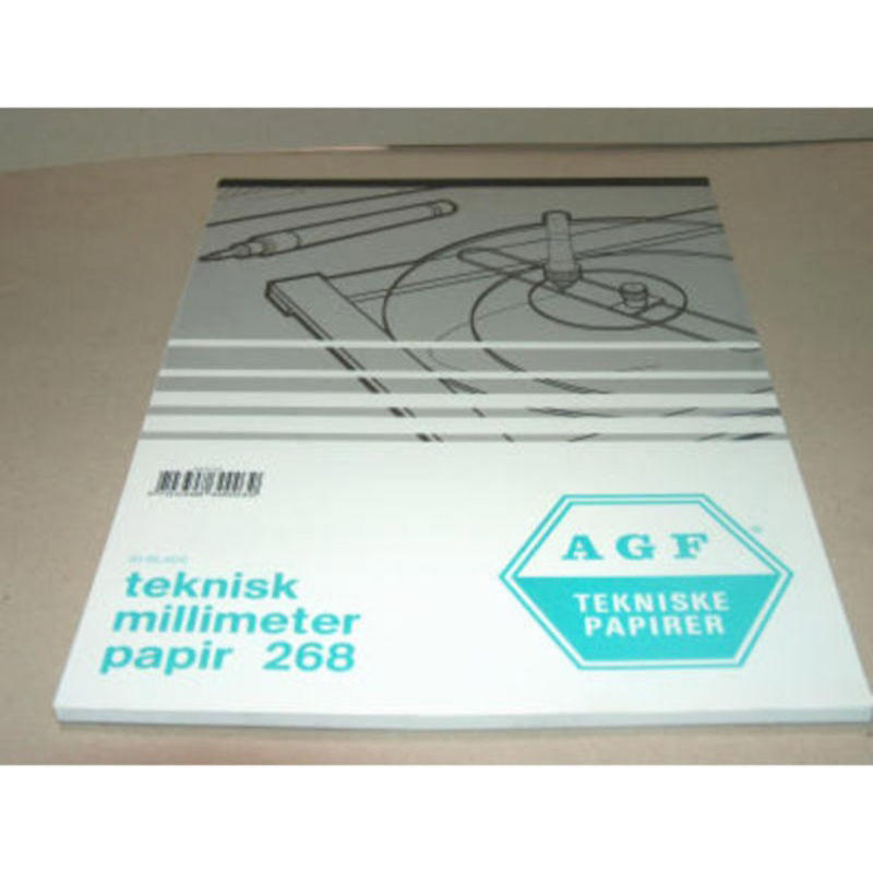 Millimeterpapir AGF 268 A4