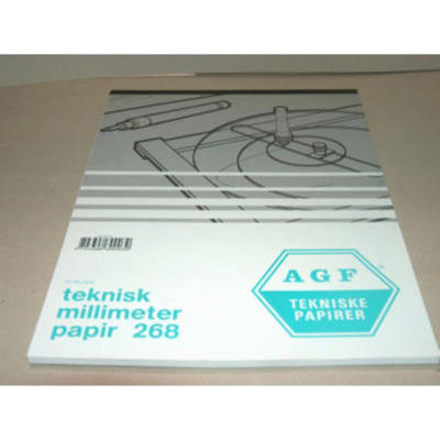 Millimeterpapir AGF 268 A4