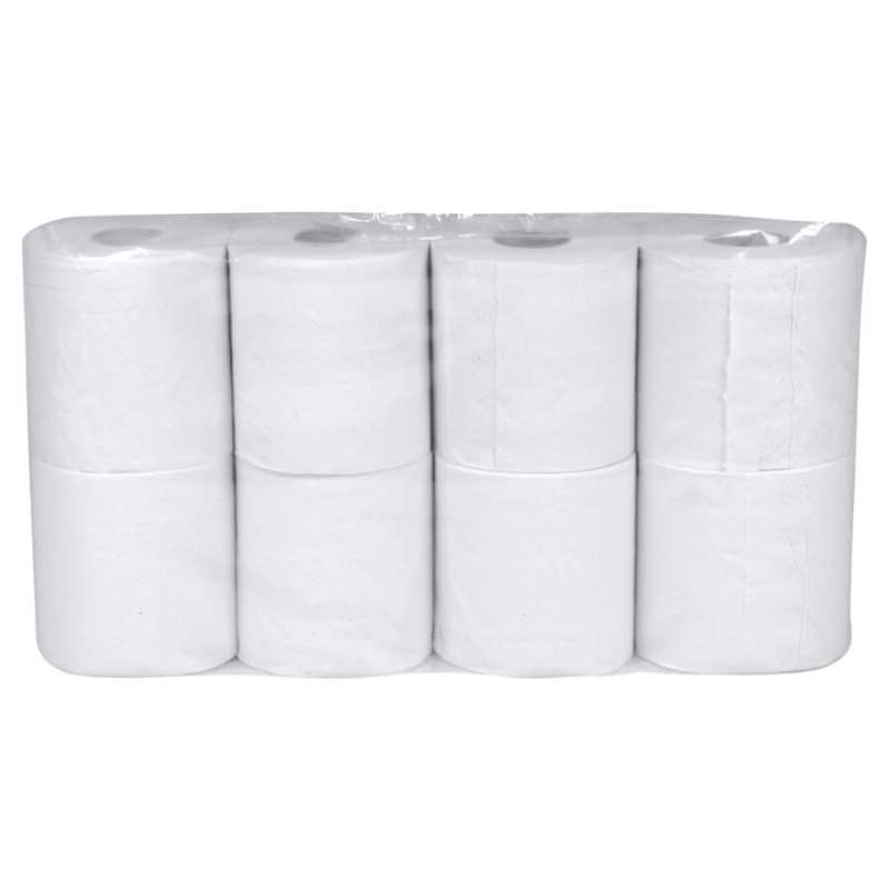 Toiletpapir neutral 2-lags 34,7m hvid 100% genbrug /64rl