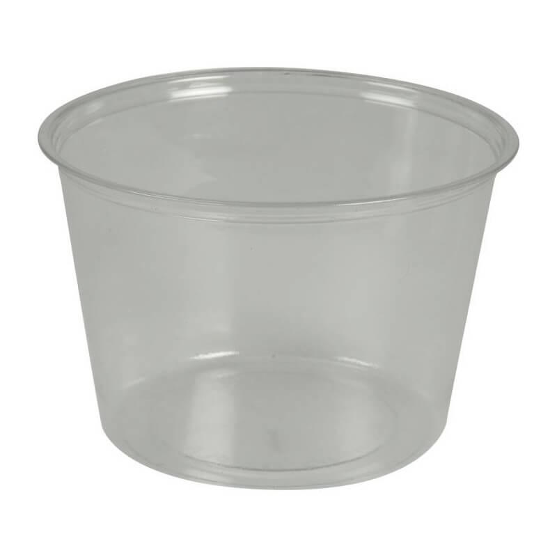 Portionsbæger PLA 4oz 4,7cm Ø7cm 120ml 100stk klar