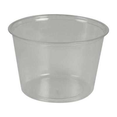 Portionsbæger PLA 4oz 4,7cm Ø7cm 120ml 100stk klar