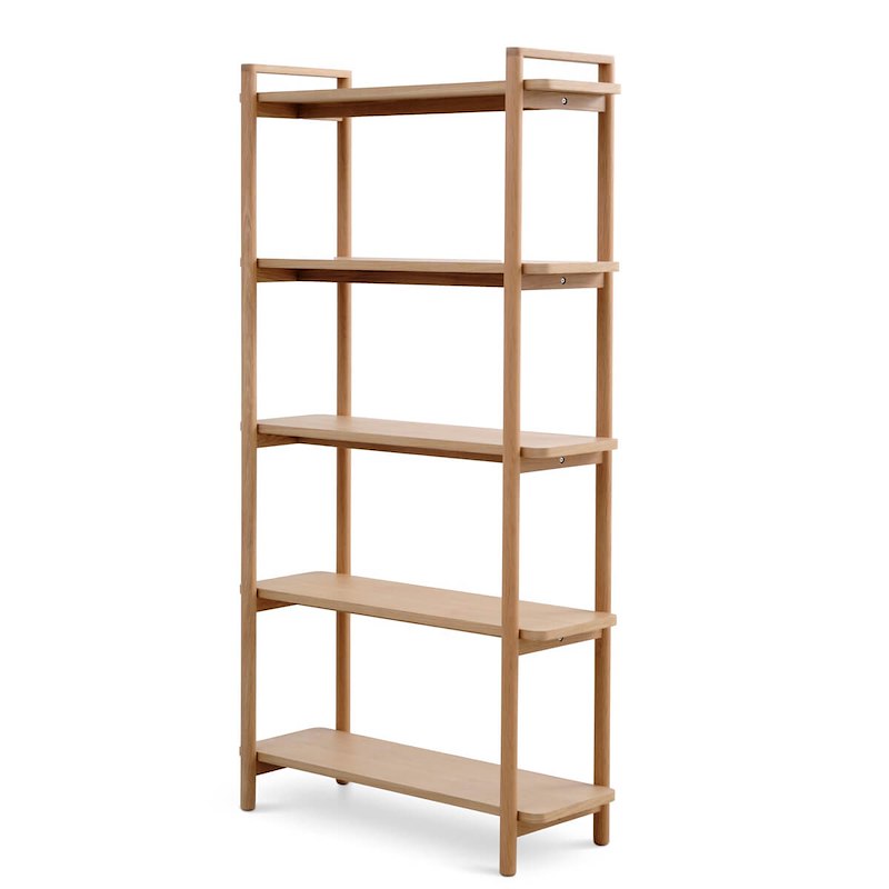 Reol Xpo Sydney 5-hylder massiv oak