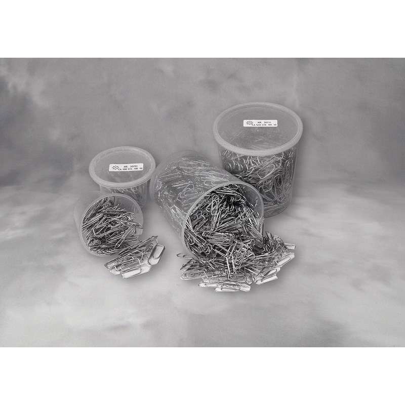 Clips Esselte 33mm i plastdåse 500stk/pk 30711