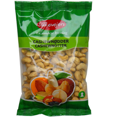 Cashewnødder Silkevejen naturel 200g