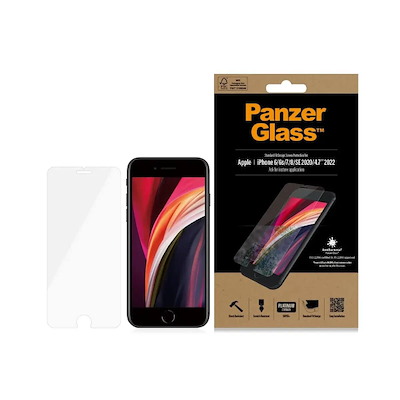 Skærmbeskyttelse PANZER GLASS® Iphone SE (2020/2022) 8/7/6