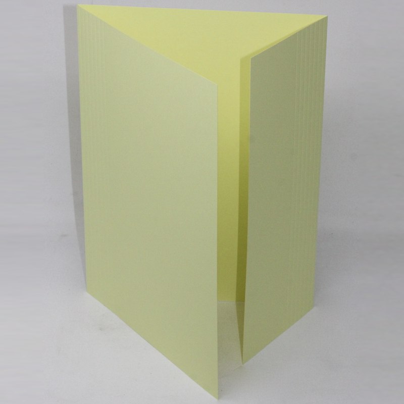 Mappe DKF nr. 103/8 folio 2x8 riller 800941 34cm, gul