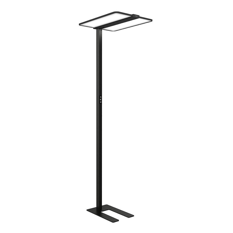 Gulvlampe Unilux Atlas uplight LED sort