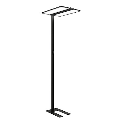 Gulvlampe Unilux Atlas uplight LED sort