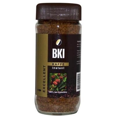 Kaffe BKI Excellent Instant 100g 12glas/kar