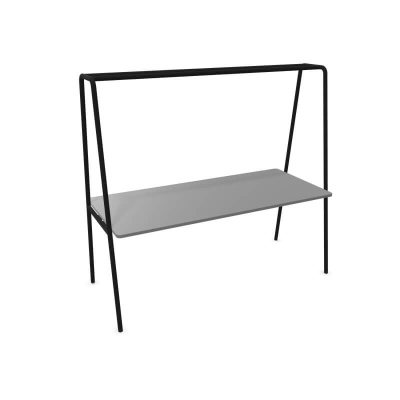 Kantinebord FourReal A 180x80/74 varmgrå/matsort