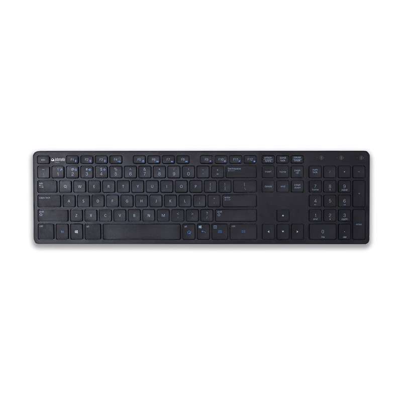 Tastatur Jobmate slim sort ergonomisk t/Jobmate Touch