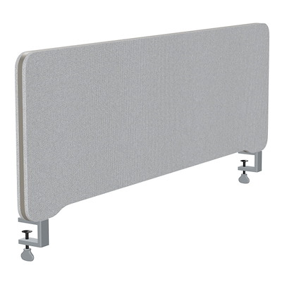 Bordskærmvæg Lintex Edge 1200x400 EJ004 Glass grå kant