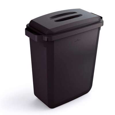 Affaldsspand DURABIN 60l rektangulær sort