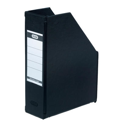 Tidsskriftsamler ELBA A5 maxi sort ryg:6,5cm